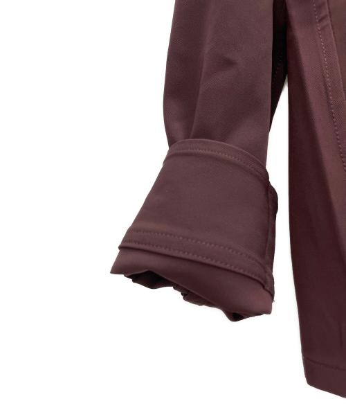THE CRIMIE（ザ クライミー）THE CRIMIE (ザ クライミー) MILES LONG SLEEVE SHIRT バーガンディー サイズ:Sの古着・服飾アイテム