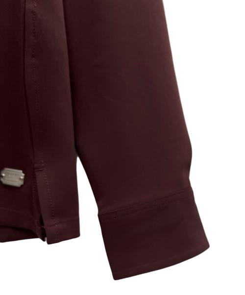 THE CRIMIE（ザ クライミー）THE CRIMIE (ザ クライミー) MILES LONG SLEEVE SHIRT バーガンディー サイズ:Sの古着・服飾アイテム