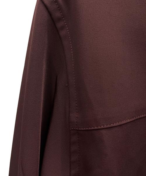 THE CRIMIE（ザ クライミー）THE CRIMIE (ザ クライミー) MILES LONG SLEEVE SHIRT バーガンディー サイズ:Sの古着・服飾アイテム
