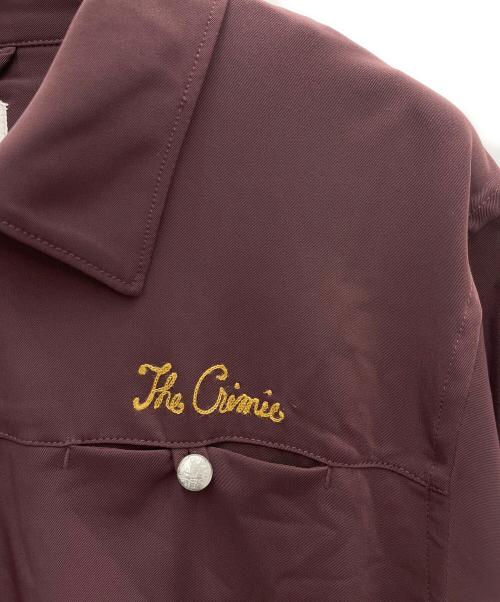 THE CRIMIE（ザ クライミー）THE CRIMIE (ザ クライミー) MILES LONG SLEEVE SHIRT バーガンディー サイズ:Sの古着・服飾アイテム