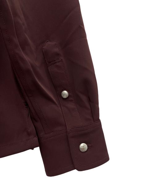 THE CRIMIE（ザ クライミー）THE CRIMIE (ザ クライミー) MILES LONG SLEEVE SHIRT バーガンディー サイズ:Sの古着・服飾アイテム