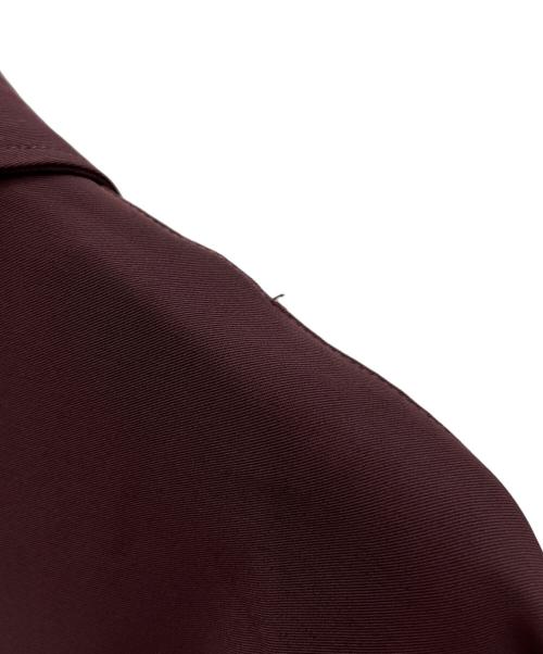 THE CRIMIE（ザ クライミー）THE CRIMIE (ザ クライミー) MILES LONG SLEEVE SHIRT バーガンディー サイズ:Sの古着・服飾アイテム