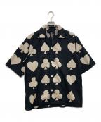 Needles×end.ニードルズ×エンド）の古着「BLACKJACK ショートスリーブシャツ」｜ブラック