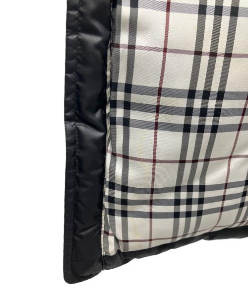 BURBERRY BLACK LABEL（バーバリーブラックレーベル）BURBERRY BLACK LABEL (バーバリーブラックレーベル) ダウンベスト ブラック サイズ:SIZE Mの古着・服飾アイテム