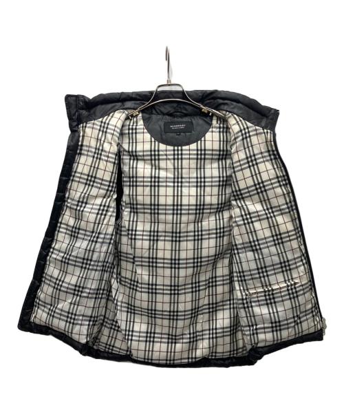 BURBERRY BLACK LABEL（バーバリーブラックレーベル）BURBERRY BLACK LABEL (バーバリーブラックレーベル) ダウンベスト ブラック サイズ:SIZE Mの古着・服飾アイテム