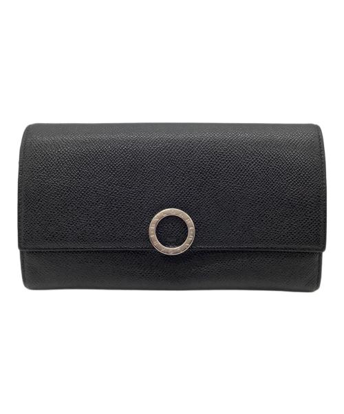 BVLGARI（ブルガリ）BVLGARI (ブルガリ) 長財布 ブラックの古着・服飾アイテム