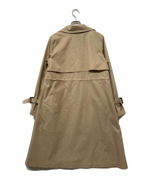 BLUE LABEL CRESTBRIDGE（ブルーレーベルクレストブリッジ）BLUE LABEL CRESTBRIDGE (ブルーレーベルクレストブリッジ) ダブルブレストドロストトレンチコート ベージュ サイズ:38の古着・服飾アイテム