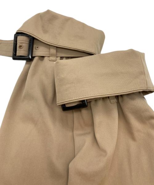 BLUE LABEL CRESTBRIDGE（ブルーレーベルクレストブリッジ）BLUE LABEL CRESTBRIDGE (ブルーレーベルクレストブリッジ) ダブルブレストドロストトレンチコート ベージュ サイズ:38の古着・服飾アイテム