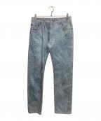 ETROエトロ）の古着「総柄デニムパンツ」｜ブルー