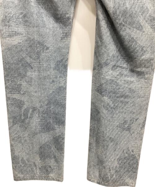 ETRO（エトロ）ETRO (エトロ) 総柄デニムパンツ ブルー サイズ:76cm (W30)の古着・服飾アイテム