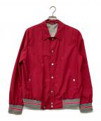 eleventyイレブンティ）の古着「ウールナイロンジャケット」｜レッド