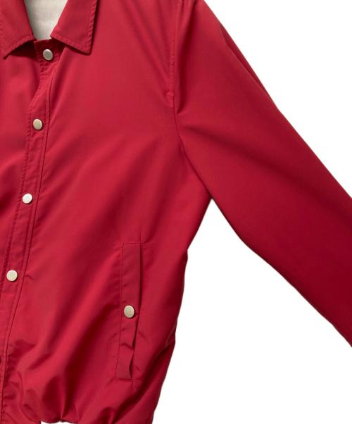 eleventy（イレブンティ）eleventy (イレブンティ) ウールナイロンジャケット レッド サイズ:50の古着・服飾アイテム