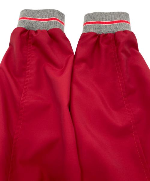 eleventy（イレブンティ）eleventy (イレブンティ) ウールナイロンジャケット レッド サイズ:50の古着・服飾アイテム