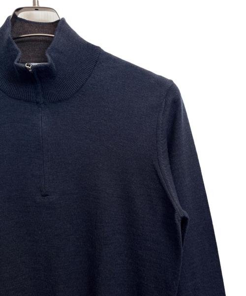 GRAN SASSO（グランサッソ）GRAN SASSO (グランサッソ) ハーフジップニット ネイビー サイズ:46の古着・服飾アイテム