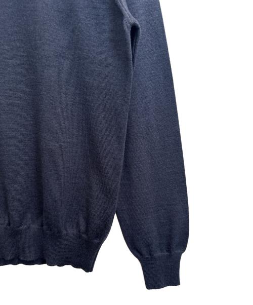 GRAN SASSO（グランサッソ）GRAN SASSO (グランサッソ) ハーフジップニット ネイビー サイズ:46の古着・服飾アイテム