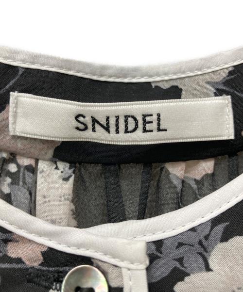Snidel（スナイデル）Snidel (スナイデル) Sustainableバイカラープリーツワンピース ブラック サイズ:00の古着・服飾アイテム