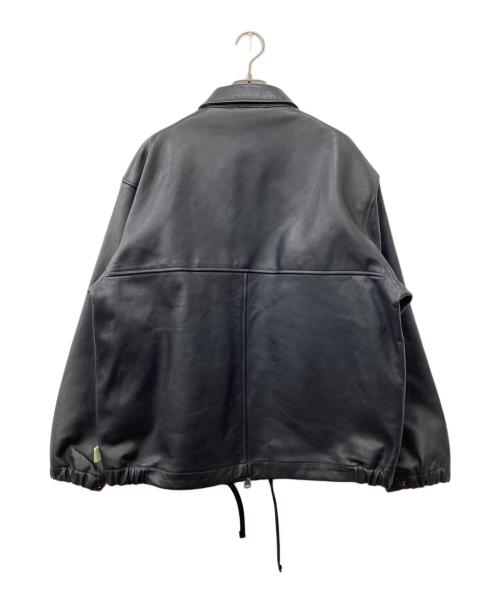 SSZ（エスエスズィー）SSZ (エスエスズィー) Leather Jacket ブラック サイズ:Sの古着・服飾アイテム