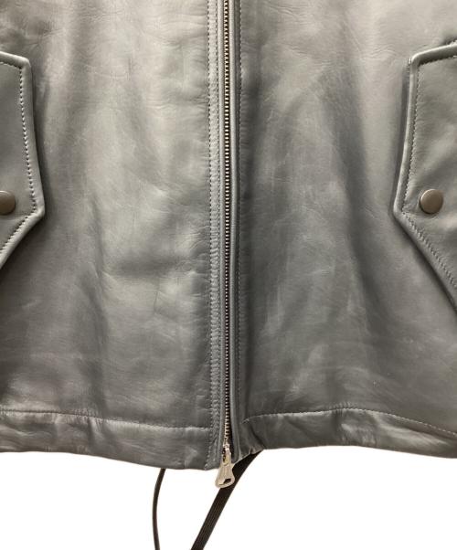 SSZ（エスエスズィー）SSZ (エスエスズィー) Leather Jacket ブラック サイズ:Sの古着・服飾アイテム