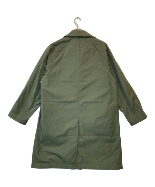 THE NORTHFACE PURPLELABEL（ザ・ノースフェイス パープルレーベル）THE NORTHFACE PURPLELABEL (ザ・ノースフェイス パープルレーベル) BEAMS (ビームス) 別注ステンカラーコート カーキ サイズ:Mの古着・服飾アイテム