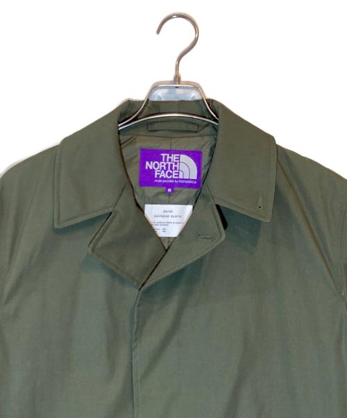 THE NORTHFACE PURPLELABEL（ザ・ノースフェイス パープルレーベル）THE NORTHFACE PURPLELABEL (ザ・ノースフェイス パープルレーベル) BEAMS (ビームス) 別注ステンカラーコート カーキ サイズ:Mの古着・服飾アイテム