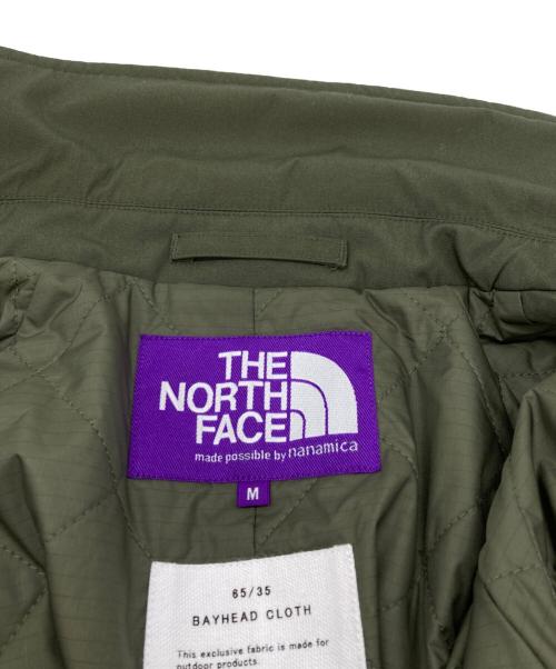 THE NORTHFACE PURPLELABEL（ザ・ノースフェイス パープルレーベル）THE NORTHFACE PURPLELABEL (ザ・ノースフェイス パープルレーベル) BEAMS (ビームス) 別注ステンカラーコート カーキ サイズ:Mの古着・服飾アイテム