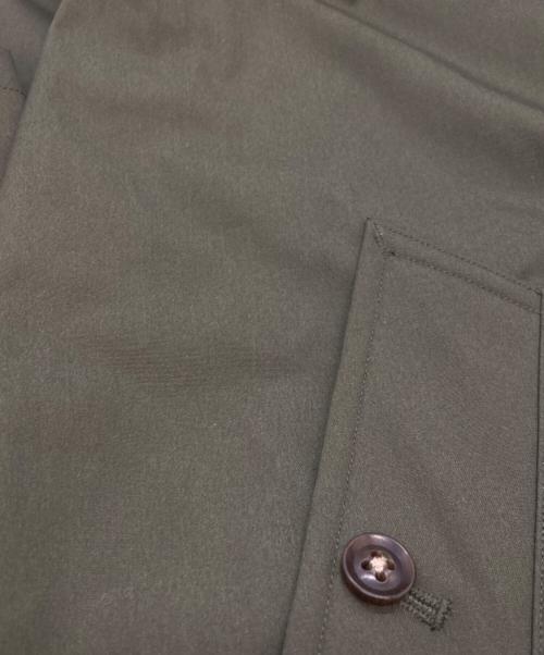 THE NORTHFACE PURPLELABEL（ザ・ノースフェイス パープルレーベル）THE NORTHFACE PURPLELABEL (ザ・ノースフェイス パープルレーベル) BEAMS (ビームス) 別注ステンカラーコート カーキ サイズ:Mの古着・服飾アイテム