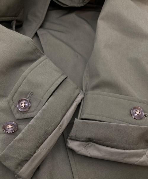 THE NORTHFACE PURPLELABEL（ザ・ノースフェイス パープルレーベル）THE NORTHFACE PURPLELABEL (ザ・ノースフェイス パープルレーベル) BEAMS (ビームス) 別注ステンカラーコート カーキ サイズ:Mの古着・服飾アイテム