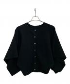 SOEJUソージュ）の古着「2WAYケープスタイルニット」｜ブラック