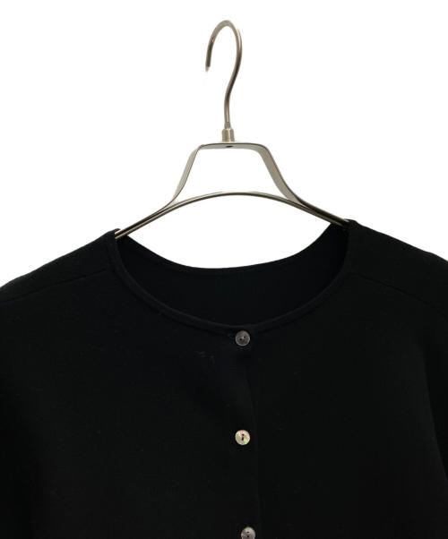 SOEJU（ソージュ）SOEJU (ソージュ) 2WAYケープスタイルニット ブラック サイズ:SIZEFREEの古着・服飾アイテム