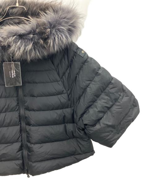 TATRAS（タトラス）TATRAS (タトラス) リバーシブルダウンポンチョ ブラック サイズ:02の古着・服飾アイテム