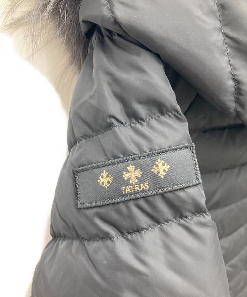 TATRAS（タトラス）TATRAS (タトラス) リバーシブルダウンポンチョ ブラック サイズ:02の古着・服飾アイテム