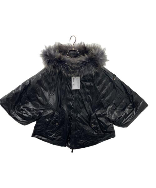 TATRAS（タトラス）TATRAS (タトラス) リバーシブルダウンポンチョ ブラック サイズ:02の古着・服飾アイテム