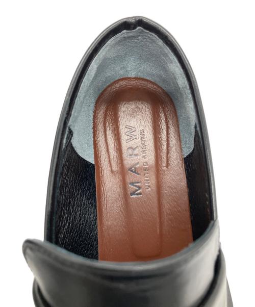 MARW UNITED ARROWS（マルゥ ユナイテッドアローズ）MARW UNITED ARROWS (マルゥ ユナイテッドアローズ) ローファー ブラック サイズ:23の古着・服飾アイテム