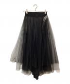 Fabiana Filippiファビアナフィリッピ）の古着「チュールスカート」｜ブラック