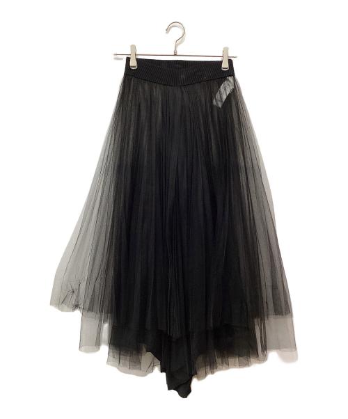 Fabiana Filippi（ファビアナフィリッピ）Fabiana Filippi (ファビアナフィリッピ) チュールスカート ブラック サイズ:38の古着・服飾アイテム
