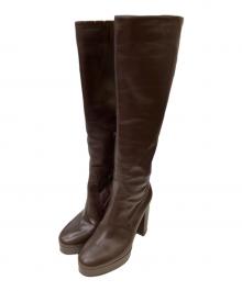 Fabiana Filippi（ファビアナフィリッピ）の古着「ロングブーツ」｜ブラウン