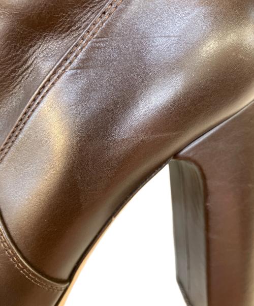 Fabiana Filippi（ファビアナフィリッピ）Fabiana Filippi (ファビアナフィリッピ) ロングブーツ ブラウン サイズ:37の古着・服飾アイテム