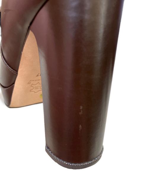 Fabiana Filippi（ファビアナフィリッピ）Fabiana Filippi (ファビアナフィリッピ) ロングブーツ ブラウン サイズ:37の古着・服飾アイテム