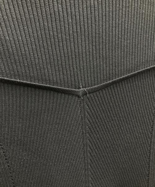 MERCURY DUO（マーキュリーデュオ）MERCURY DUO (マーキュリーデュオ) フラワードッキングロングスリーブワンピース グレー サイズ:Mの古着・服飾アイテム