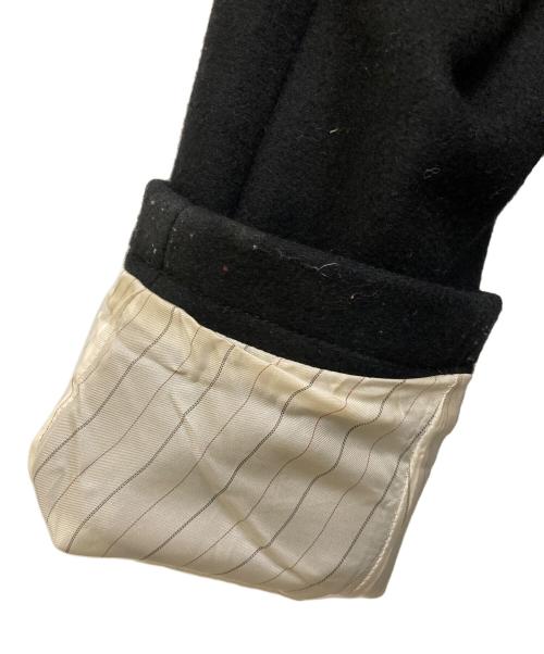 UNITED TOKYO（ユナイテッドトーキョー）UNITED TOKYO (ユナイテッドトーキョー) Super110'sメルトンダブルチェスターコート ブラック サイズ:1の古着・服飾アイテム