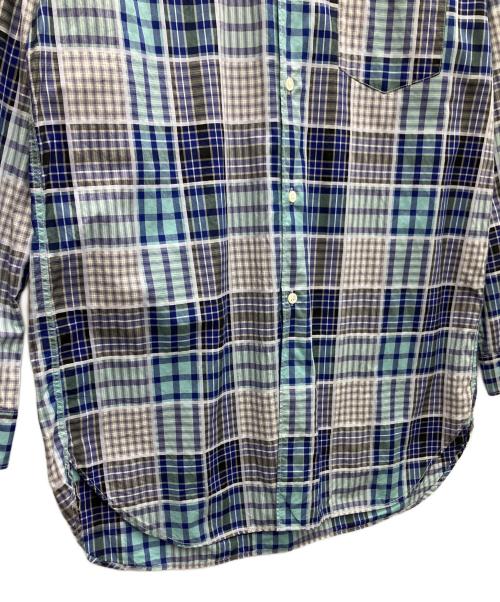 JOHNBULL（ジョンブル）JOHNBULL (ジョンブル) チェックシャツ ブルー サイズ:Mの古着・服飾アイテム