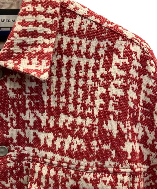 MAISON SPECIAL（メゾンスペシャル）MAISON SPECIAL (メゾンスペシャル) Prime-Over3rdJacket レッド サイズ:1の古着・服飾アイテム