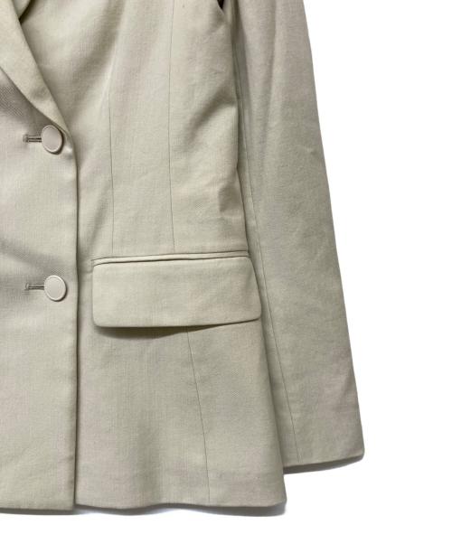 ANAYI（アナイ）ANAYI (アナイ) MANTECO ストレッチツイル ジャケット ベージュ サイズ:34の古着・服飾アイテム