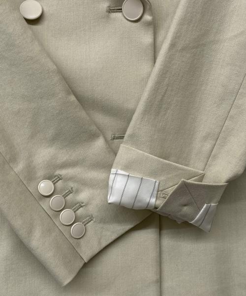 ANAYI（アナイ）ANAYI (アナイ) MANTECO ストレッチツイル ジャケット ベージュ サイズ:34の古着・服飾アイテム