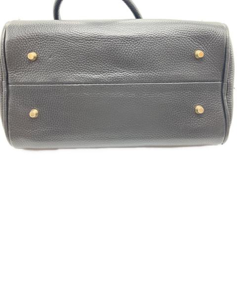 AULENTTI（オウレンティ）AULENTTI (オウレンティ) 2WAYスクエアボストン ブラックの古着・服飾アイテム