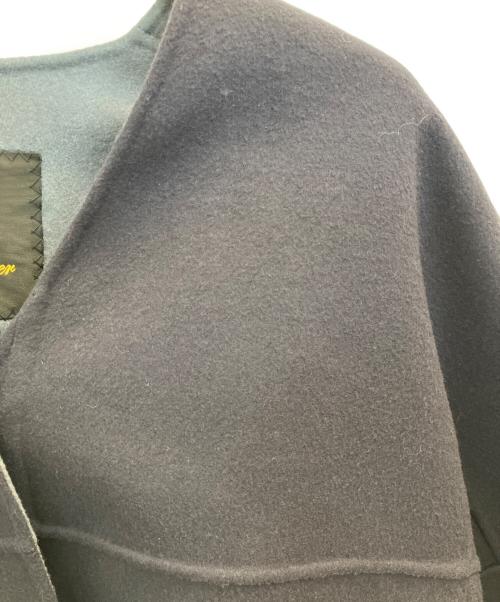 DRAWER（ドゥロワー）DRAWER (ドゥロワー) ウールケヌキVネックジャケット ネイビー サイズ:36の古着・服飾アイテム