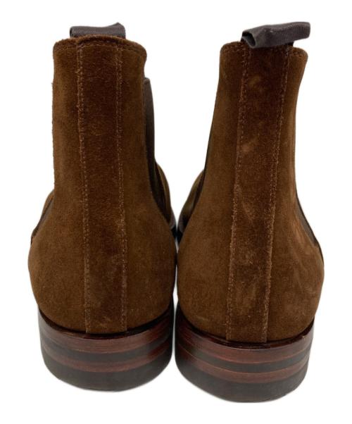Crockett & Jones（クロケット＆ジョーンズ）Crockett & Jones (クロケット＆ジョーンズ) CHELSEA 17 スナフスエードサイドゴアブーツ ブラウン サイズ:SIZE 5 1/2の古着・服飾アイテム