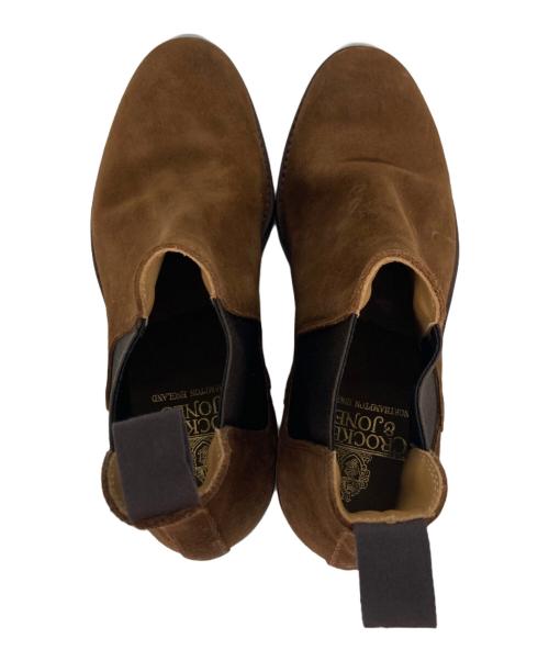 Crockett & Jones（クロケット＆ジョーンズ）Crockett & Jones (クロケット＆ジョーンズ) CHELSEA 17 スナフスエードサイドゴアブーツ ブラウン サイズ:SIZE 5 1/2の古着・服飾アイテム