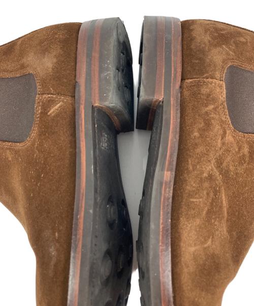 Crockett & Jones（クロケット＆ジョーンズ）Crockett & Jones (クロケット＆ジョーンズ) CHELSEA 17 スナフスエードサイドゴアブーツ ブラウン サイズ:SIZE 5 1/2の古着・服飾アイテム