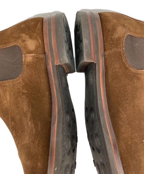 Crockett & Jones（クロケット＆ジョーンズ）Crockett & Jones (クロケット＆ジョーンズ) CHELSEA 17 スナフスエードサイドゴアブーツ ブラウン サイズ:SIZE 5 1/2の古着・服飾アイテム